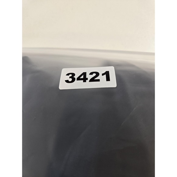 Chicos Linen Blouse Womens Size 2 12 Classic Navy Embroidered Ruffle Sleeve - Picture 13 of 13